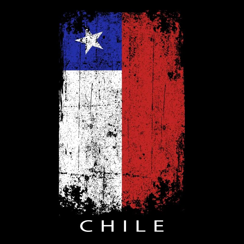 Souvenir avec le drapeau du pays du Chili