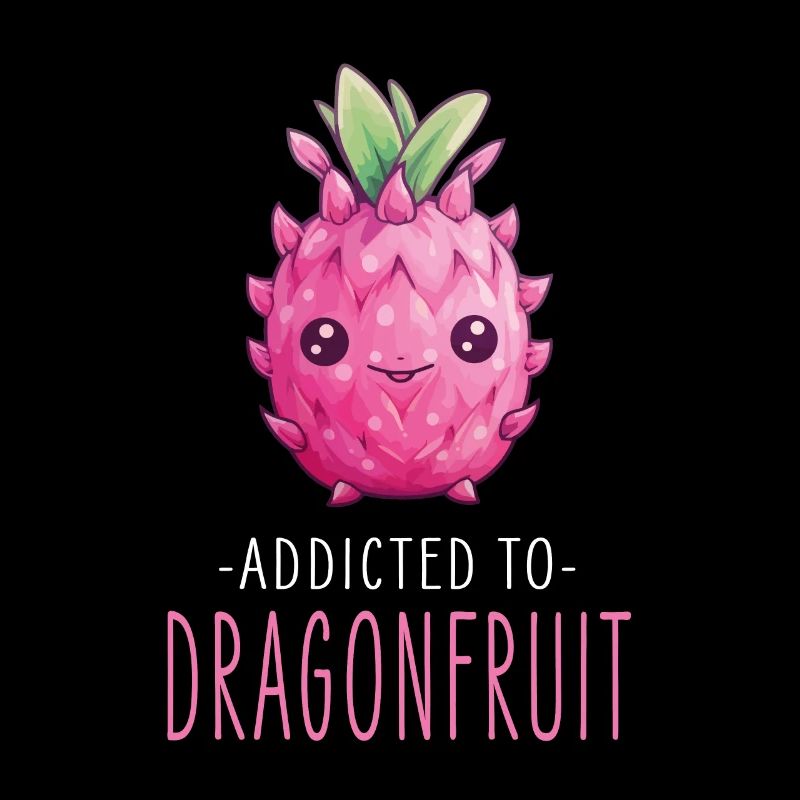Fruit du dragon Kawaii