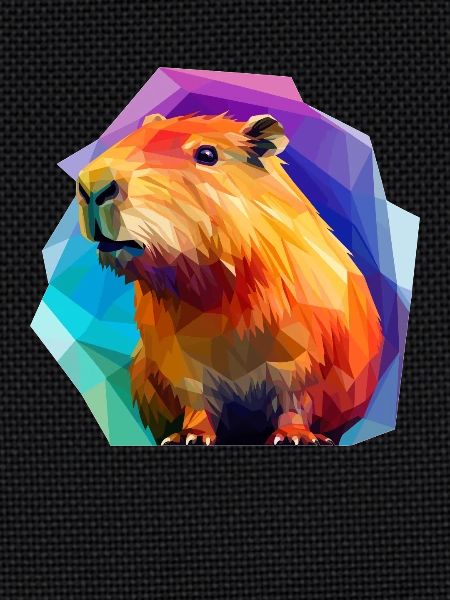 Conception de polygones bas Capybara
