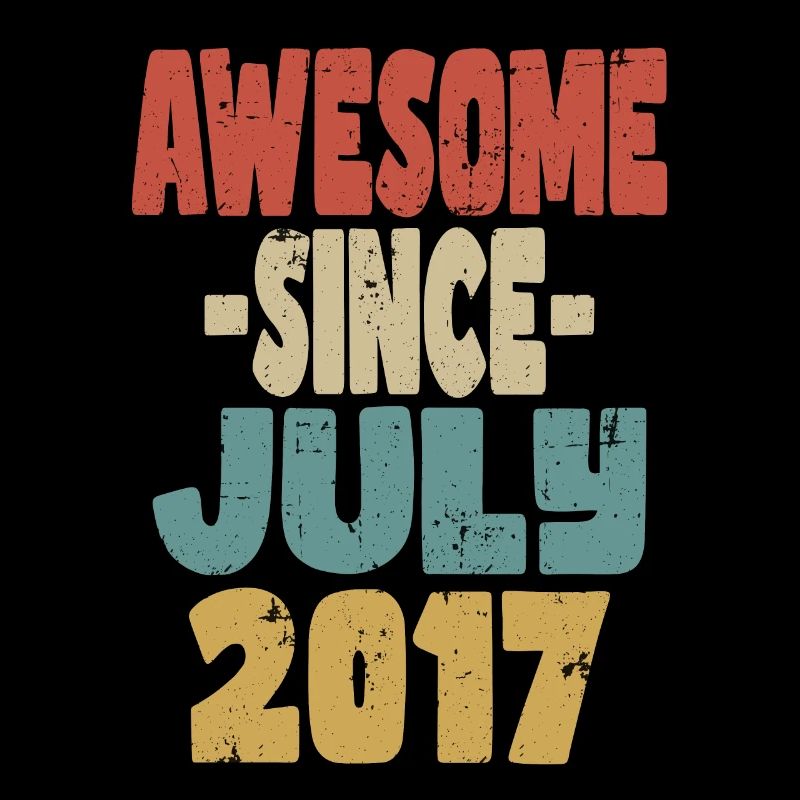 2017 Juillet Anniversaire Rétro