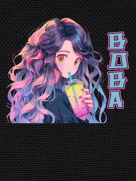 Anime et Boba Bubble Tea