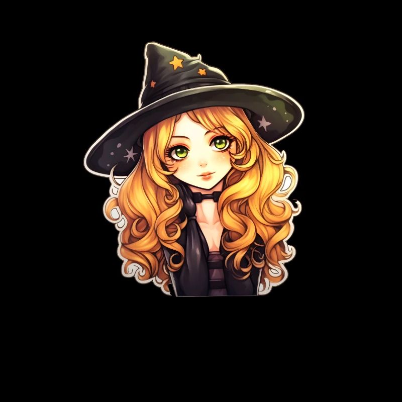 Halloween Witch Girl kawaii