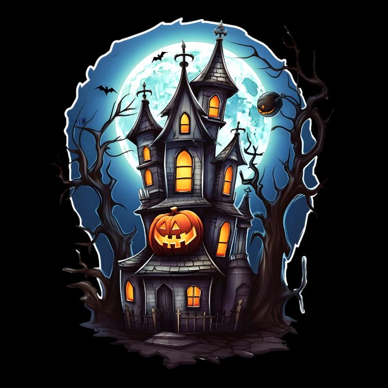 Maison hantée d’Halloween