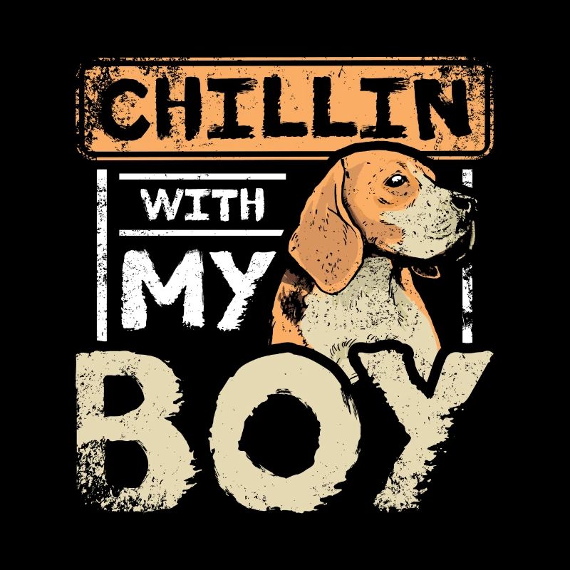 Chillin avec mon beagle boy