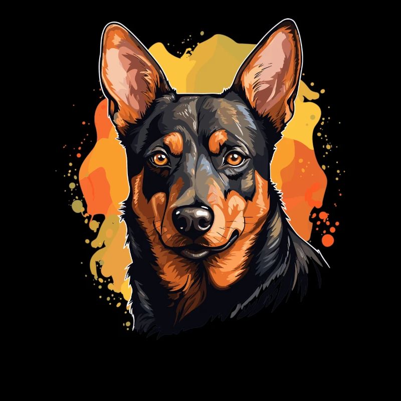 Hund Australian Kelpie