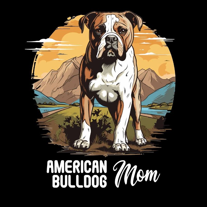 Chien bouledogue américain