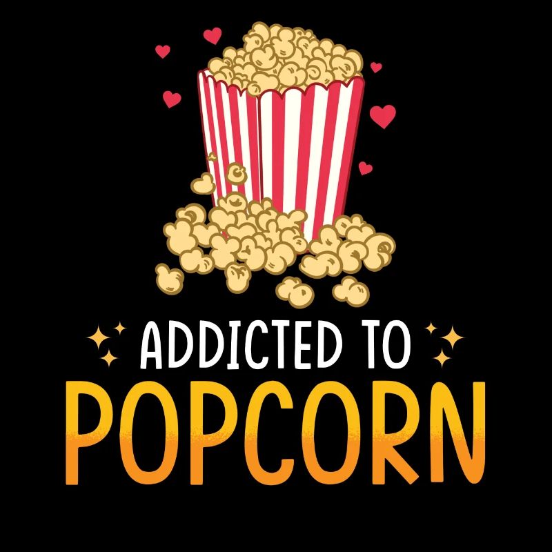 Popcorn amant cadeau drôle pop-corn