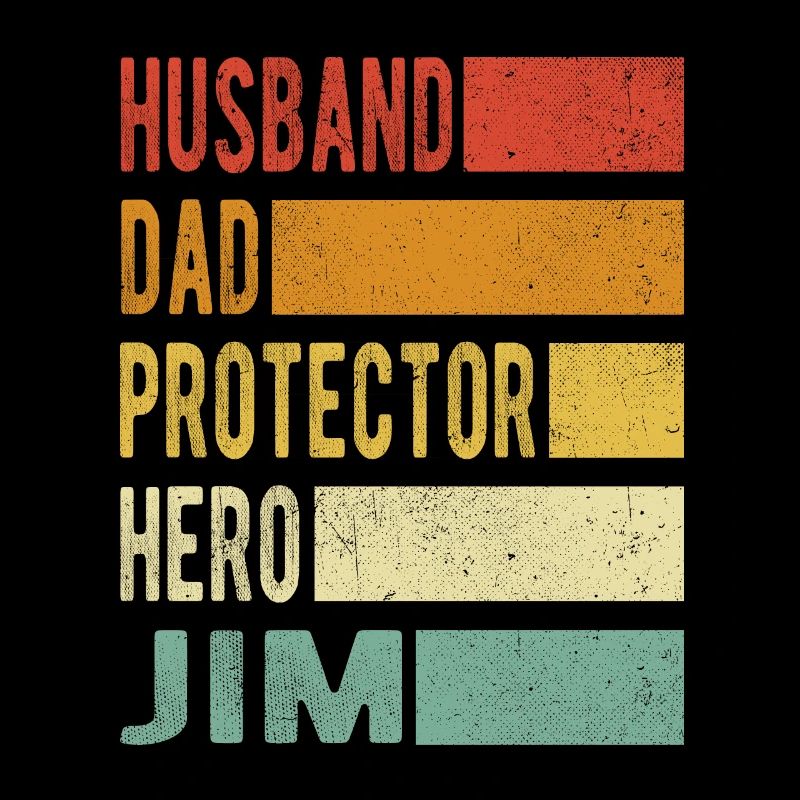 Jim Name Papa Geschenk