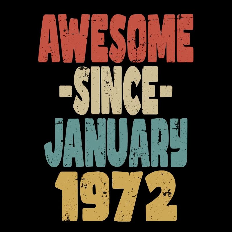 Génial janvier 1972