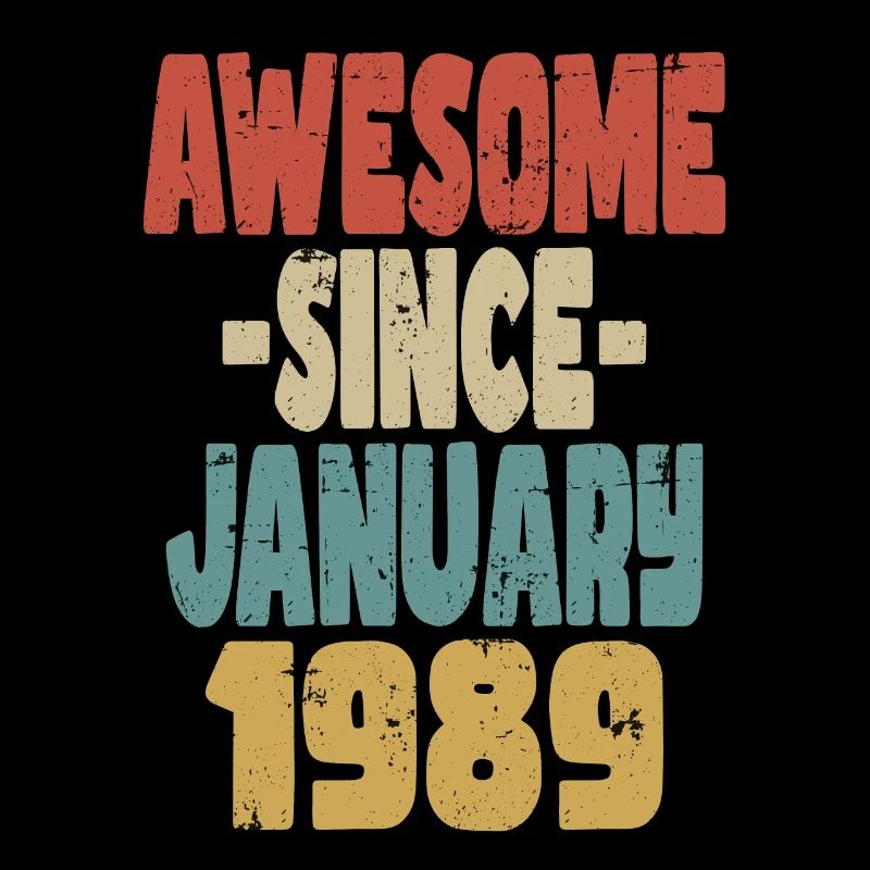 Génial Janvier 1989