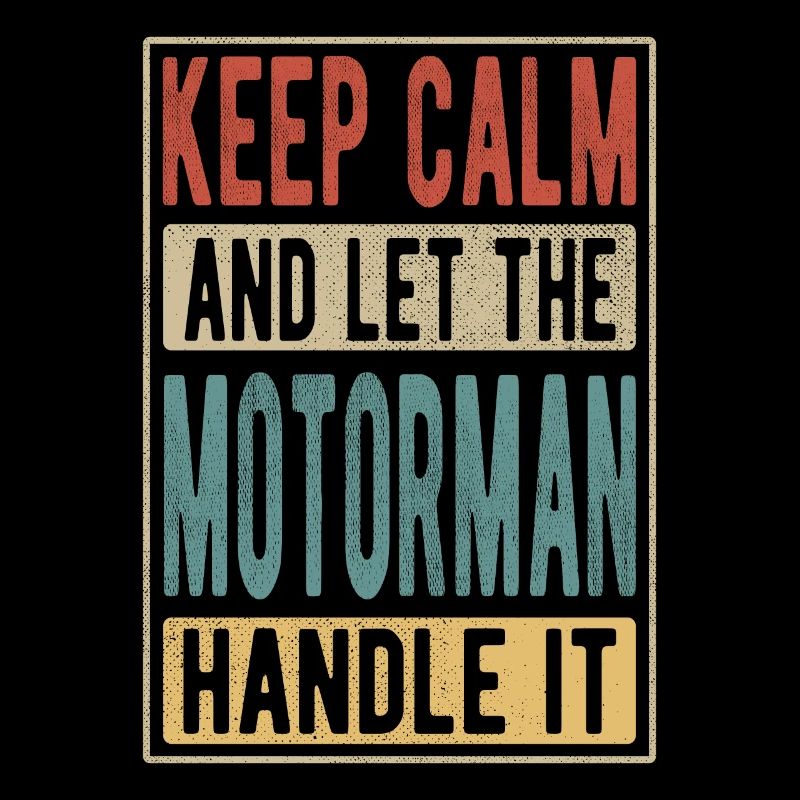 Motorman Retro Geschenk
