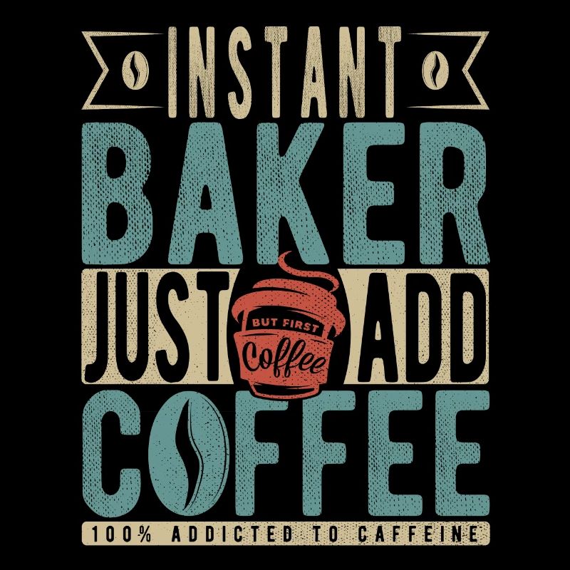 Instant-Bäcker einfach Kaffee hinzufügen