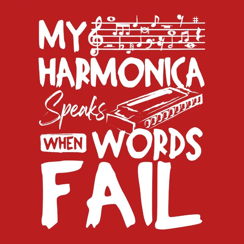 My harmonica speaks when words fail