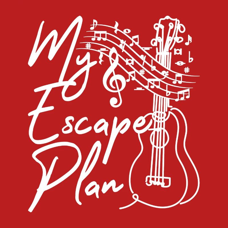 Playing ukulele is my escape plan