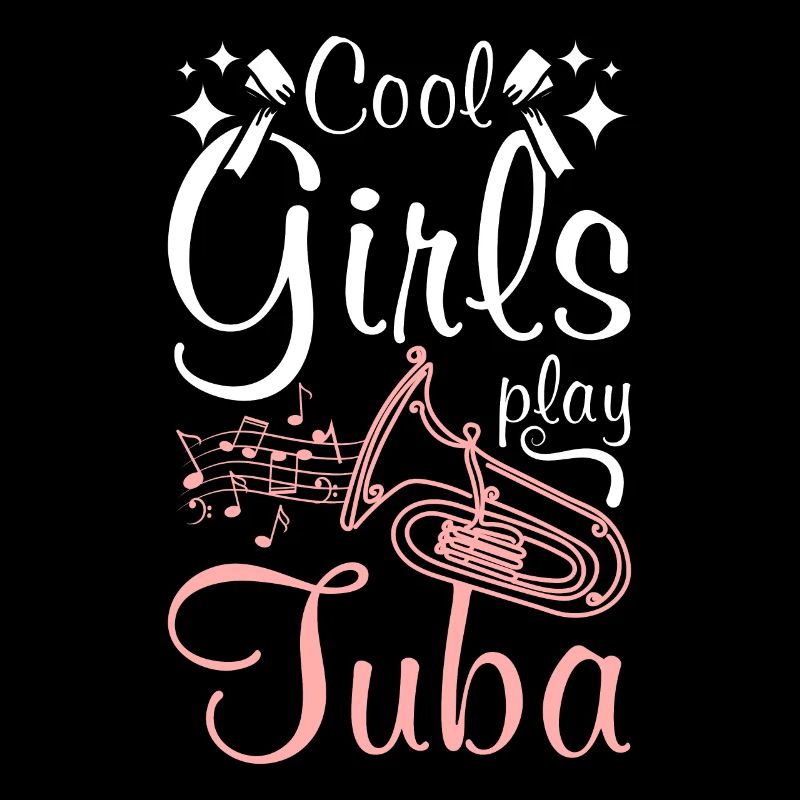 Cool girls play tuba