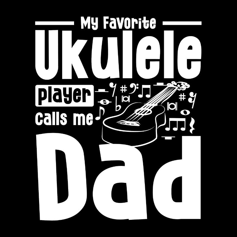 Mon joueur de ukulélé préféré m’appelle papa