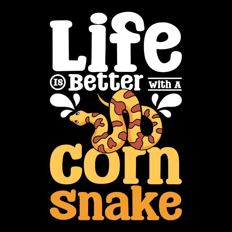 La vie est meilleure avec un serpent des blés