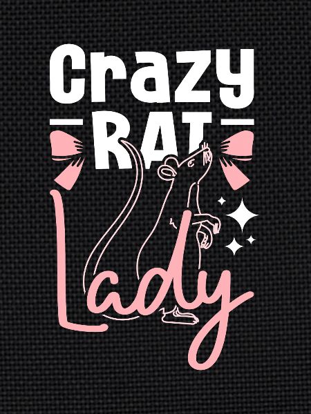 Crazy rat lady