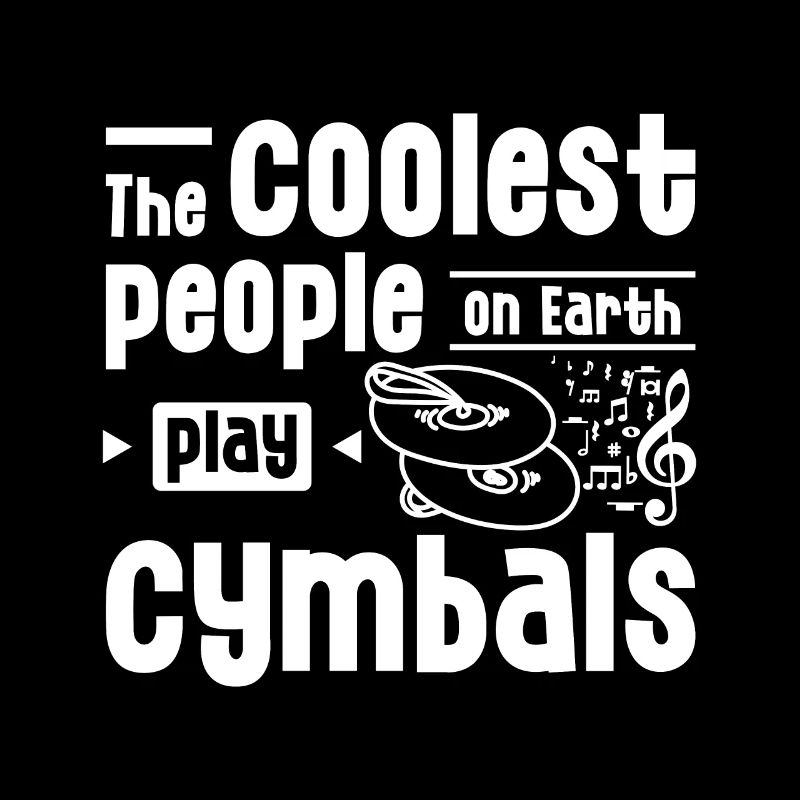 Les gens les plus cool du monde jouent des cymbales