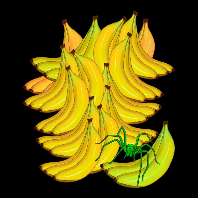 Banane Banane Fruit Exotique Spider