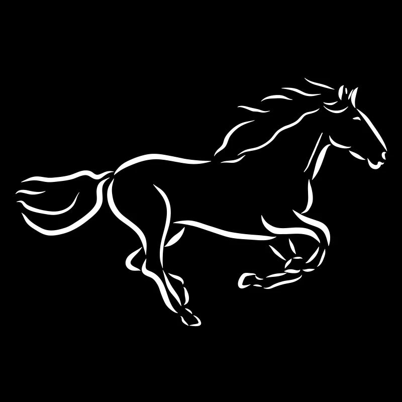 galloping horse Stallion Mare drawing