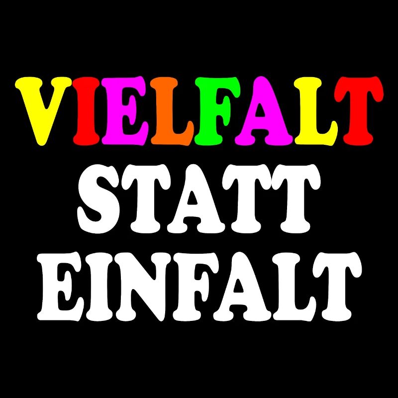 vielfalt statt einfalt