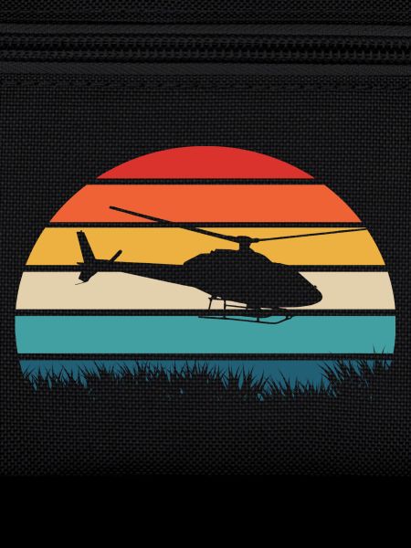 Cadeau rétro pilote d’hélicoptère