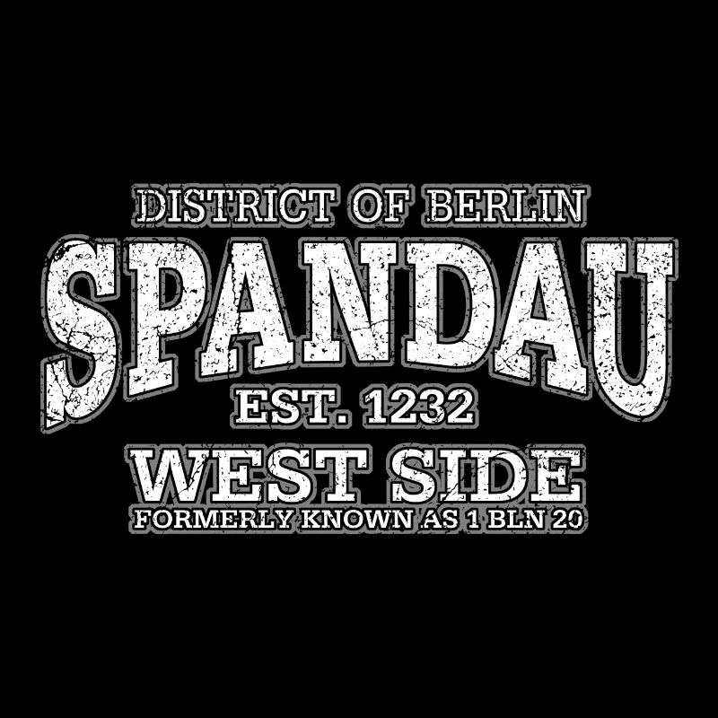 Berlin Spandau (oldstyle white print)