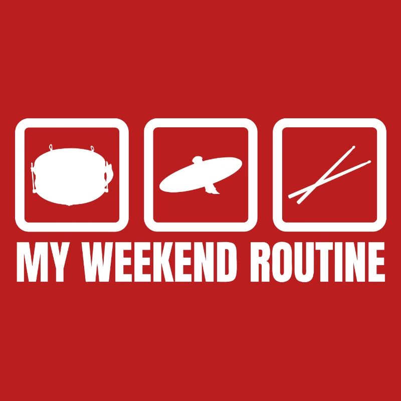 Routine du week-end du batteur