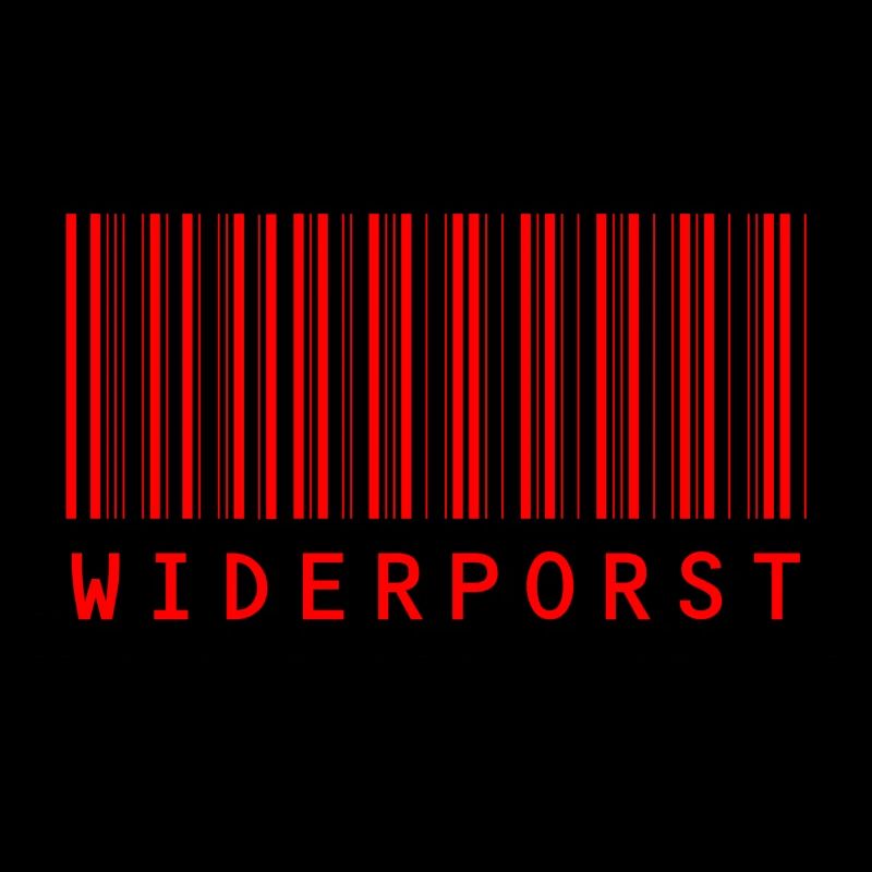 Widerporst Barcode (red print)