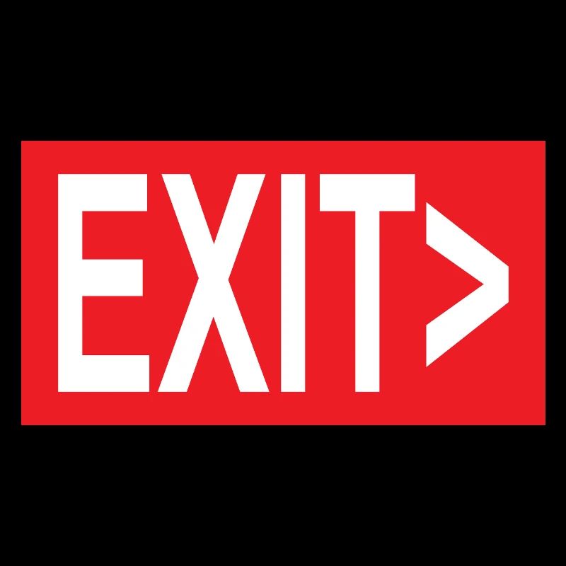 Exit / Exit / Emergency Exit