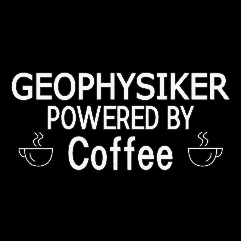 Geophysiker Powered By Coffee Geophysik