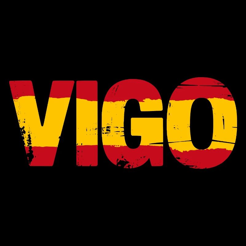 Vigo Flagge Spanien