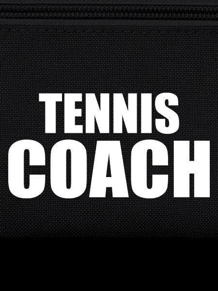 Tennis coach