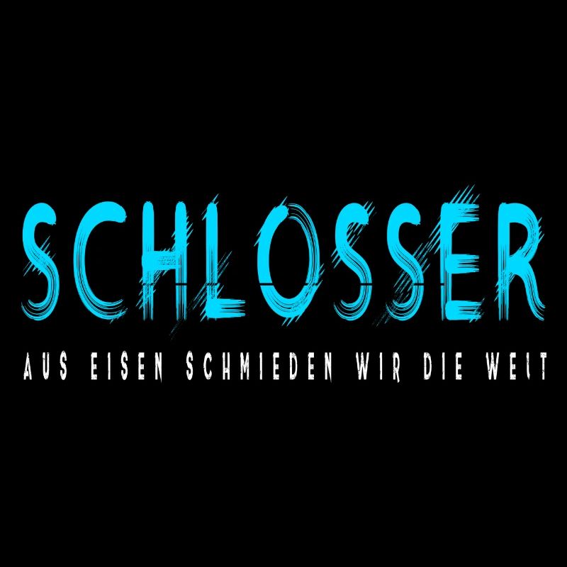 Schlosser Handwerker Design