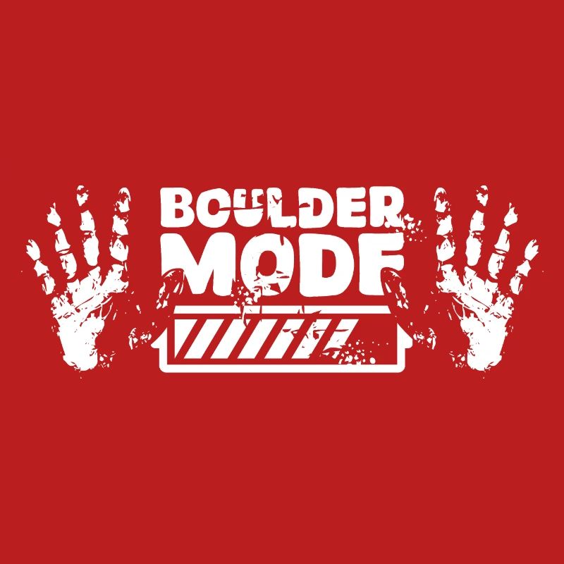 Boulder Chalk loading Hand Kletterer Symbol Logo