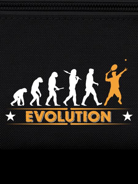 Tennis Evolution - orange/weiss
