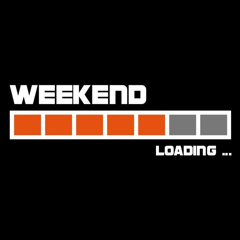 Week-end Loading | Fun t-shirt