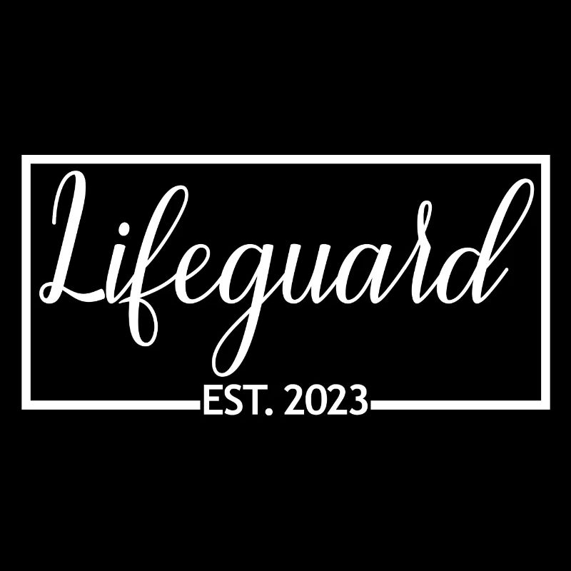 Lifeguard Est. 2023 Graduated Lifeguard Student