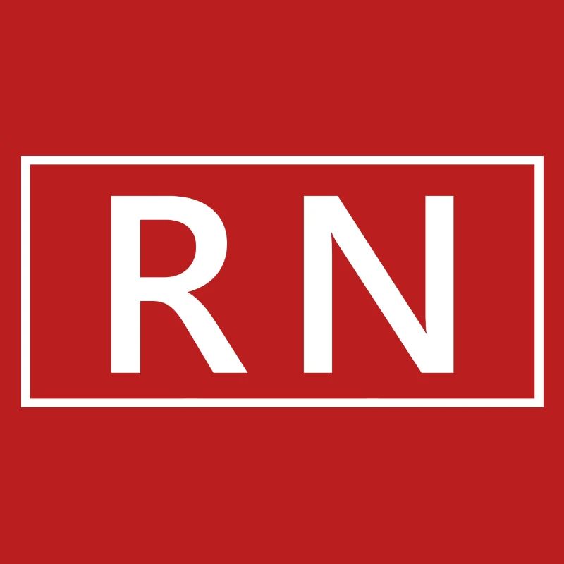 RN oder Registered Nurse Proud Graduated Nursing