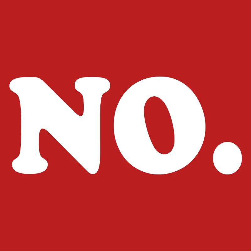 No