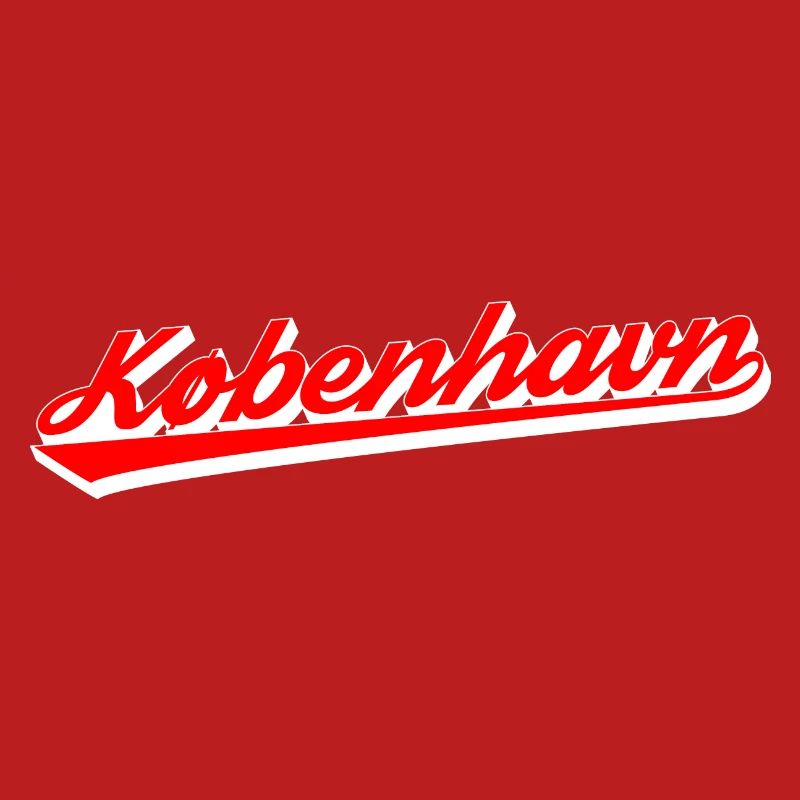 København Script Retro Logo
