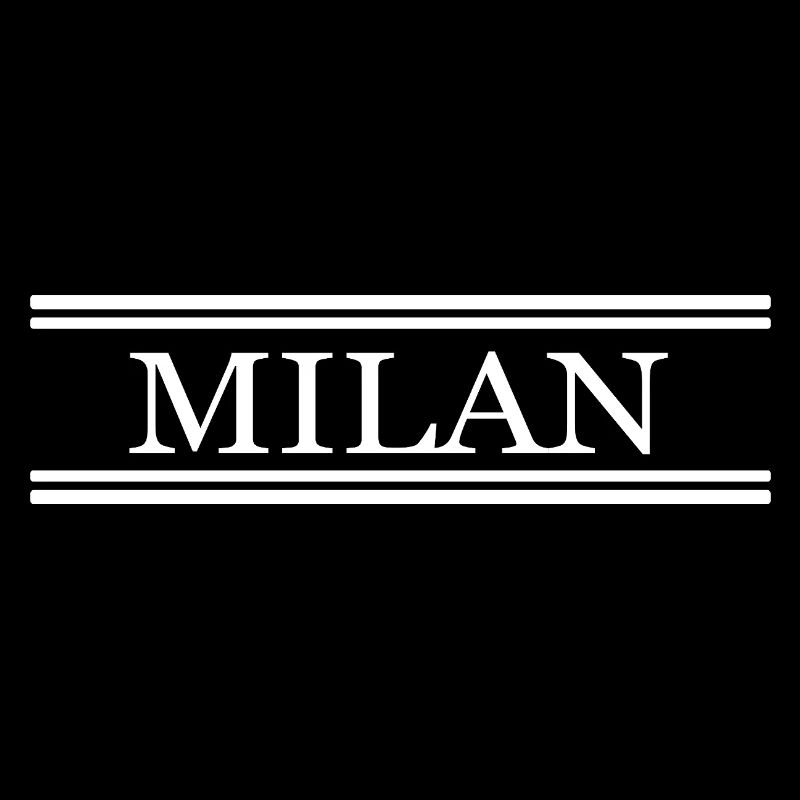 Milan , blanc