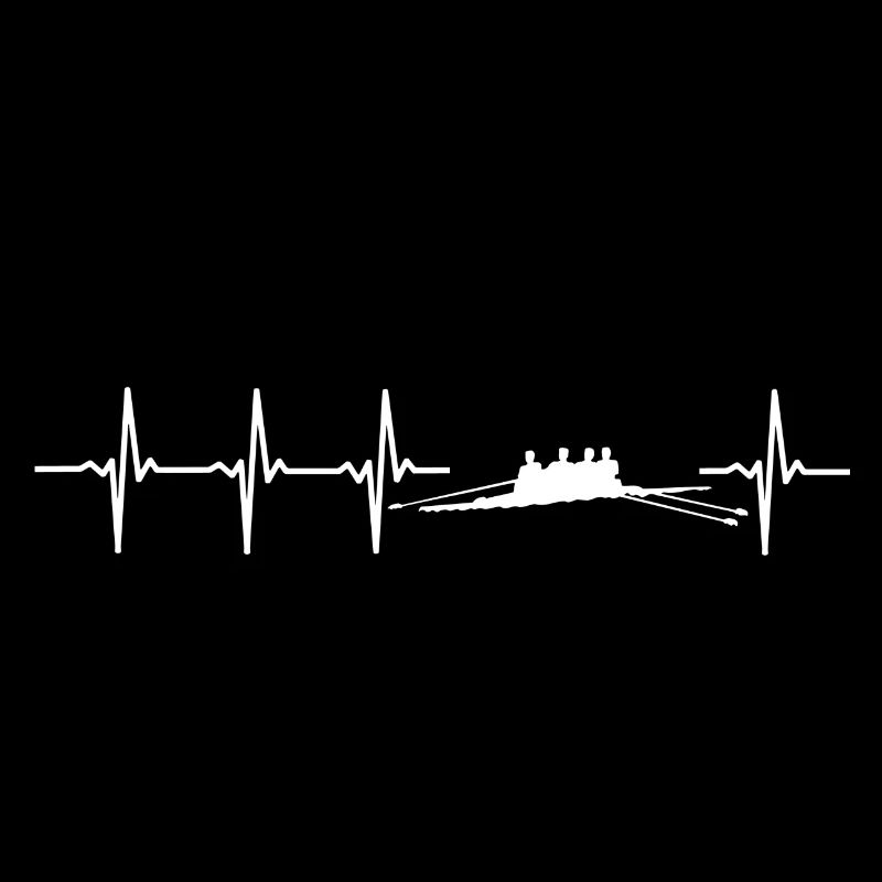 J'aime aviron (rameur rythme cardiaque)