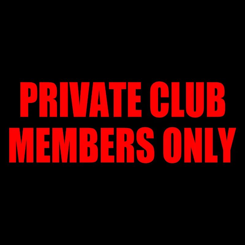 private club members only