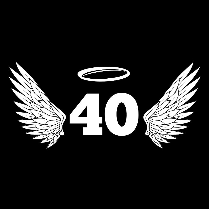 Numéro 40 ange - 40e anniversaire ailes
