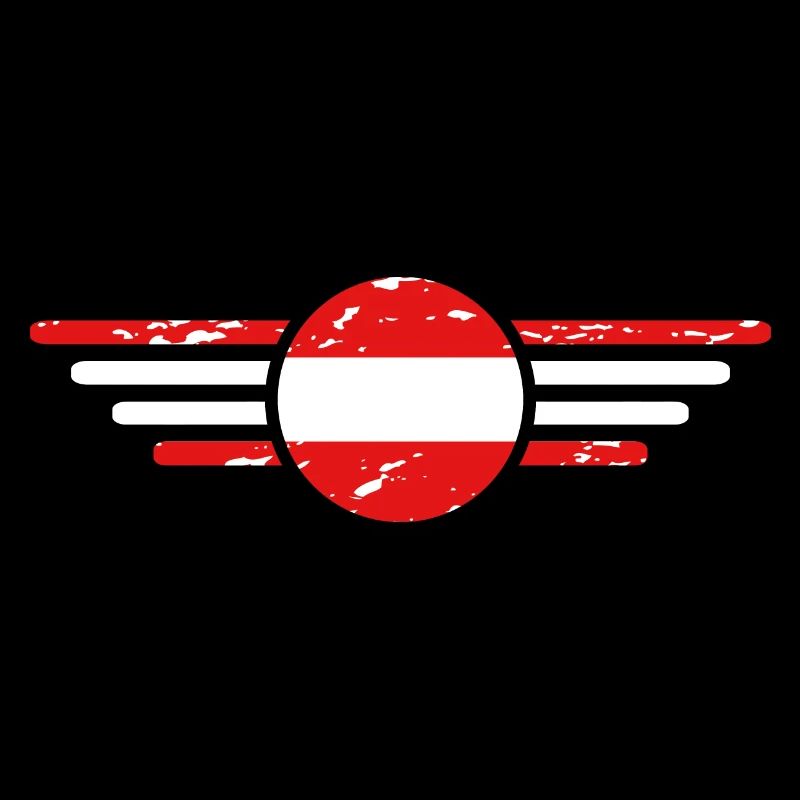 J’aime l’Autriche, T-shirt design de style élégance