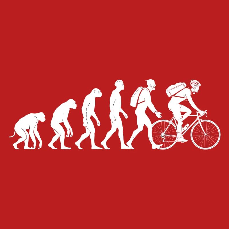 Vélo Evolution Cycliste Vélo Biker Cyclisme