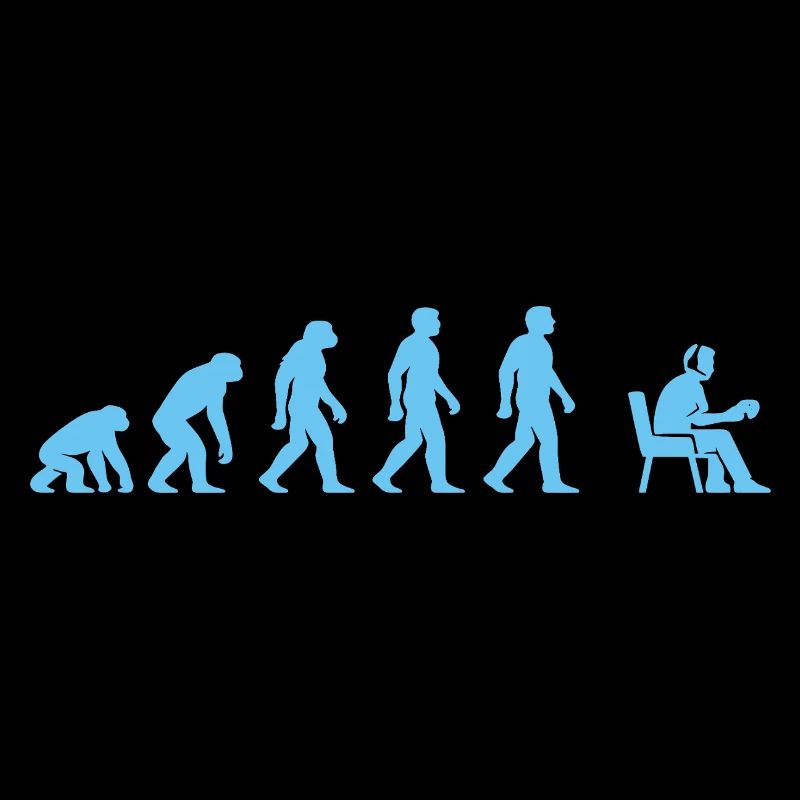 Evolution zur Büroarbeit