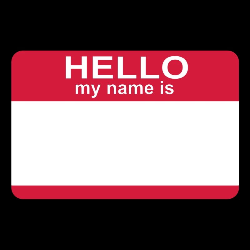 hello my name is